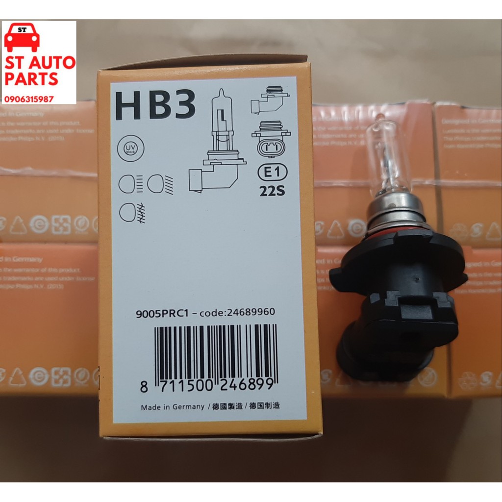 Đèn Philip Premium Vision Chân HB3 9005PRC1 - 12V / 65W