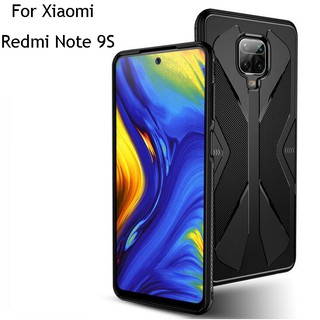 Ốp điện thoại silicone mềm thoáng khí chống sốc cho Xiaomi Redmi Note 9S