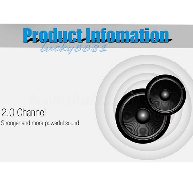 Hi-Fi Stereo Audio Digital Headphone Amplifier 2 Channel Output Amp Speaker New