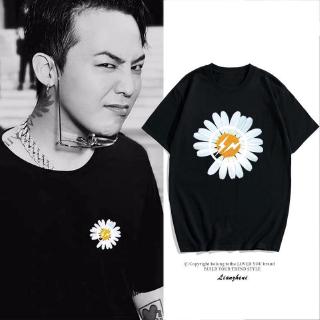 GD PeaceminusoneÁo thun Little Daisy Ngắn tay Short Sleeve G-dargon Áo thun T-Shirt