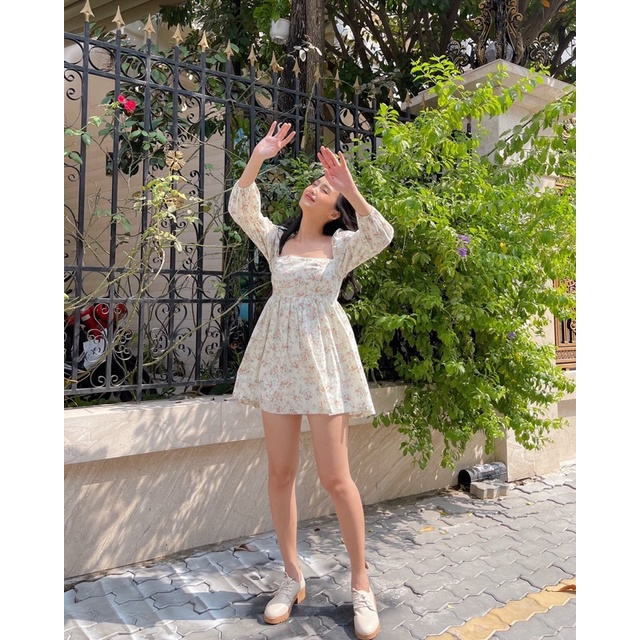 Đầm babydoll hoa nhí - MERR | BigBuy360 - bigbuy360.vn