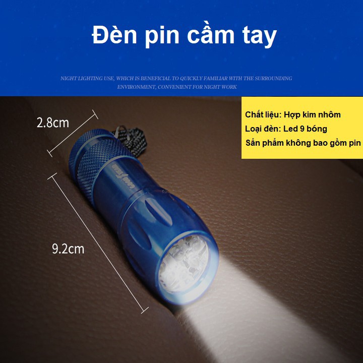 Bộ cứu hộ ô tô khẩn cấp 9 món thương hiệu cao cấp Goodyear: Mã 3049 - Hàng Nhập Khẩu