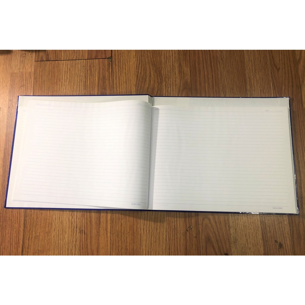 Sổ Bìa Cứng A3 Minh Châu 200 Trang Ngang