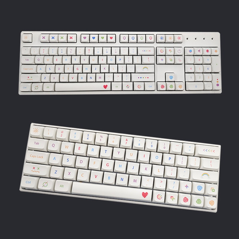 Bộ Phím 137 Phím PBT XDA Chuyên Dụng Cho Bàn Phím Cơ Cherry MX
