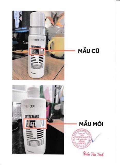 MẶT NẠ THẢI ĐỘC TRẮNG DA DETOX BLANC (cam kết CHÍNH HÃNG)