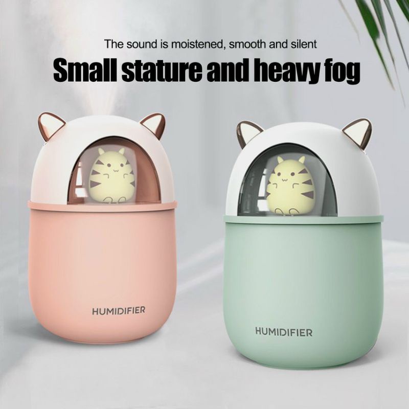 Máy phun sương tạo ẩm chống khô da cho bé humidifier