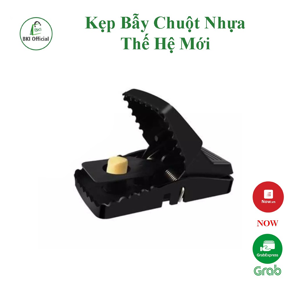 Kẹp Bẫy Chuột Nhựa Siêu Nhạy, Bẫy Chuột Thông Minh Thế Hệ Mới - DCBAYCHUOT