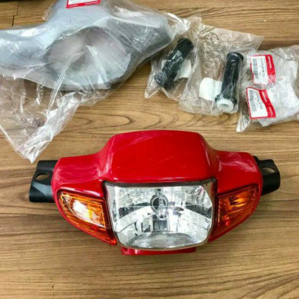 Bộ đầu đèn xe WAVE thái 110 zin honda chính hãng