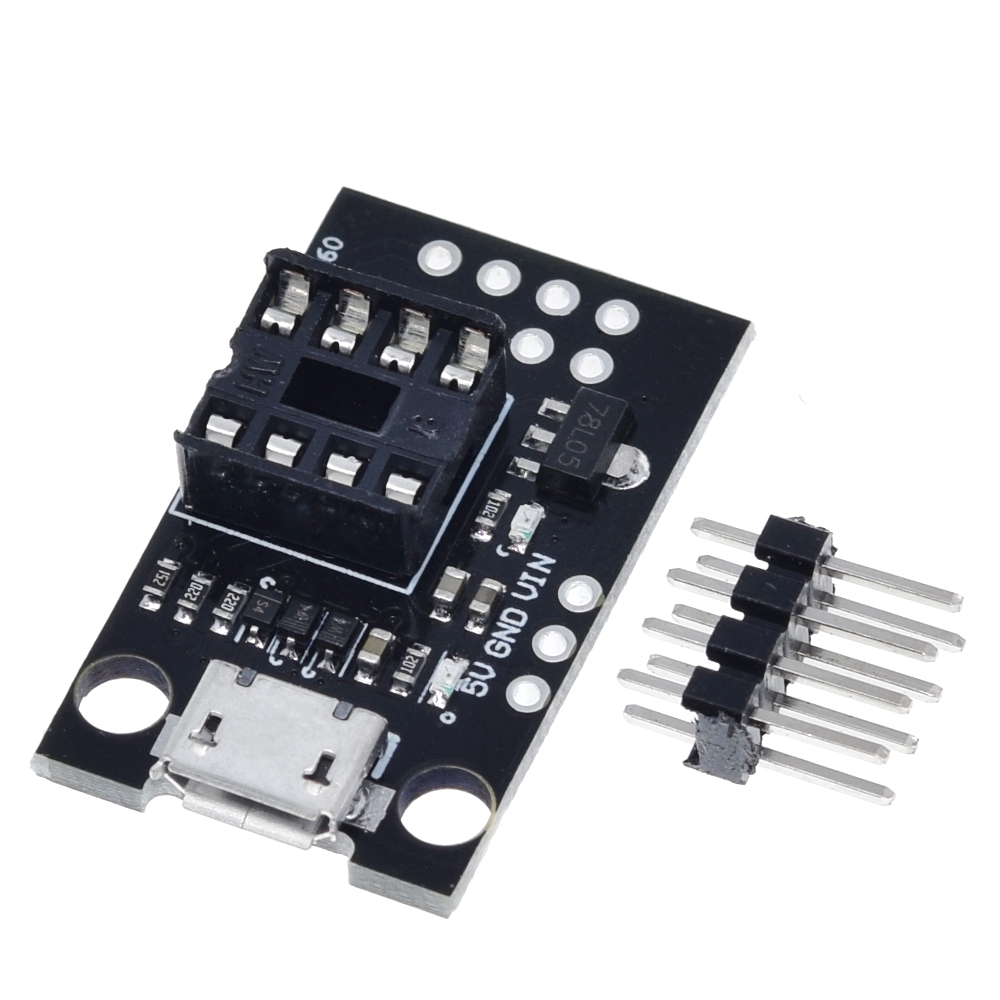 Bảng Mạch Lập Trình Cho Attiny13A / Attiny25 / Attiny45 / Attiny85