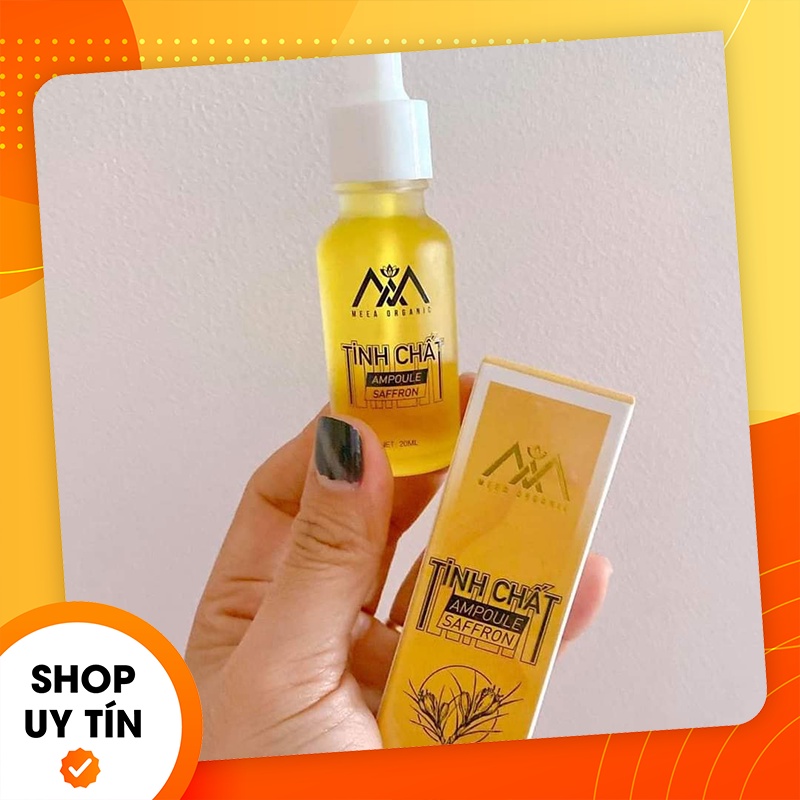 [Chính hãng] Combo Sữa Rửa Mặt Đông Y Mật Nhân Sâm 36 Vị + Serum Tinh Chất Ampoule Saffron MeeA Organic