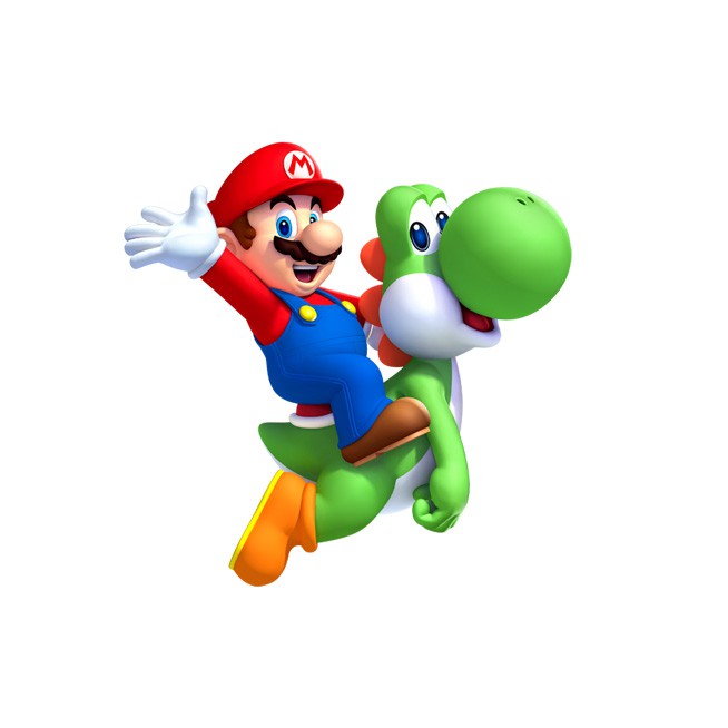 mô hình khủng long Yoshi game Super Mario clay