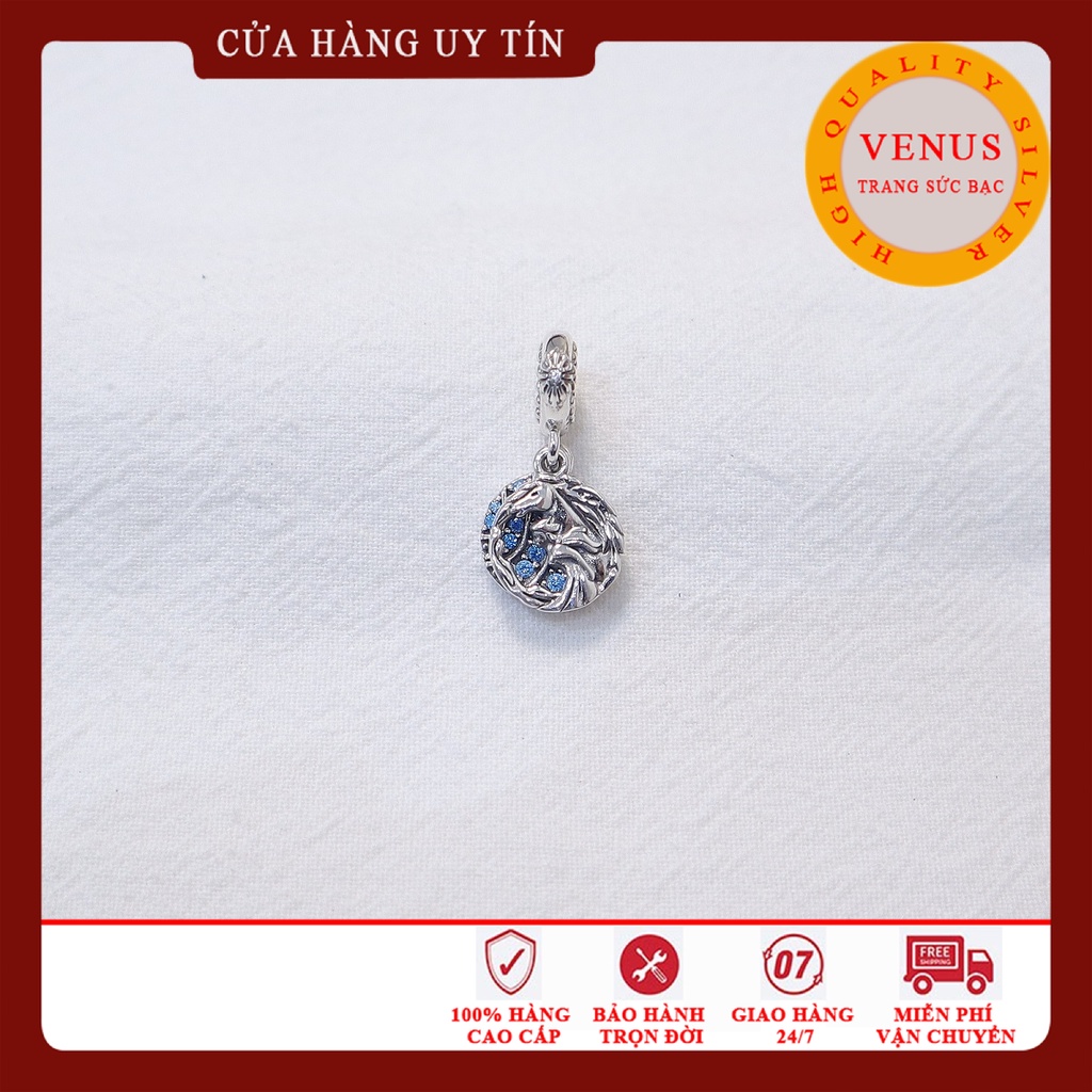 [Charm bạc 925 cao cấp] Charm treo 4 mẫu - Mã sản phẩm VENUST19