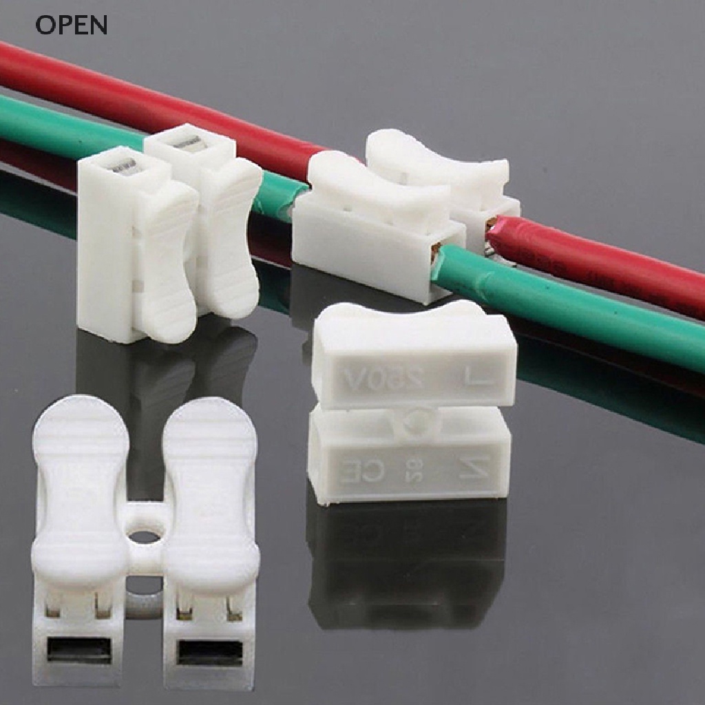 Op 30 Chiếc Đầu Nối Dây Điện Nhanh Chóng Tự Khóa my