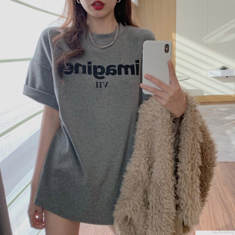 Áo thun nữ tay ngắn in hình