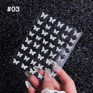 Sticker nail nhũ flash, hình dán móng