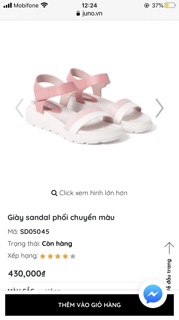 Giày sandal Juno