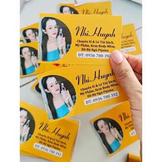 IN CARD VISIT- PHIẾU TÍCH ĐIỂM☘️
