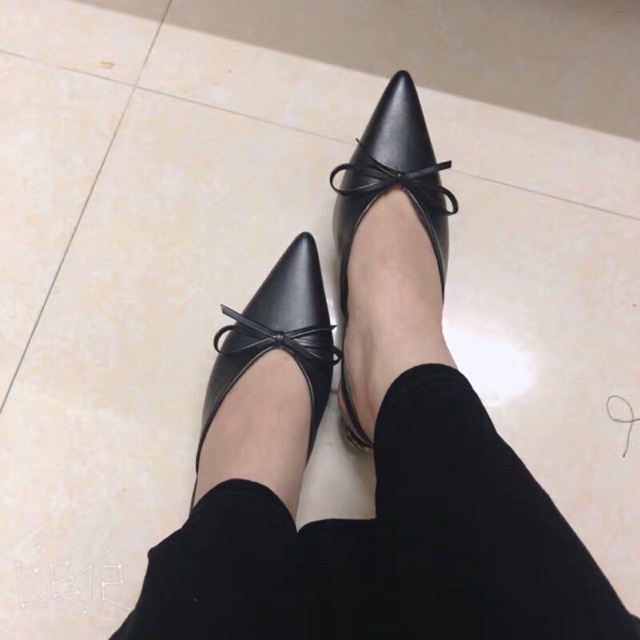 Sục quai nơ xinh ba màu