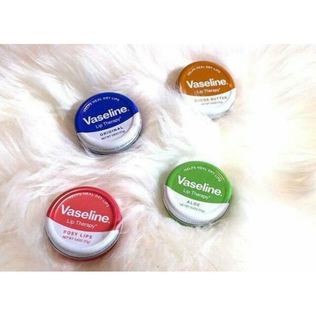 (NEW) Son dưỡng Vaseline 20gr hộp thiếc hàng mới | BigBuy360 - bigbuy360.vn