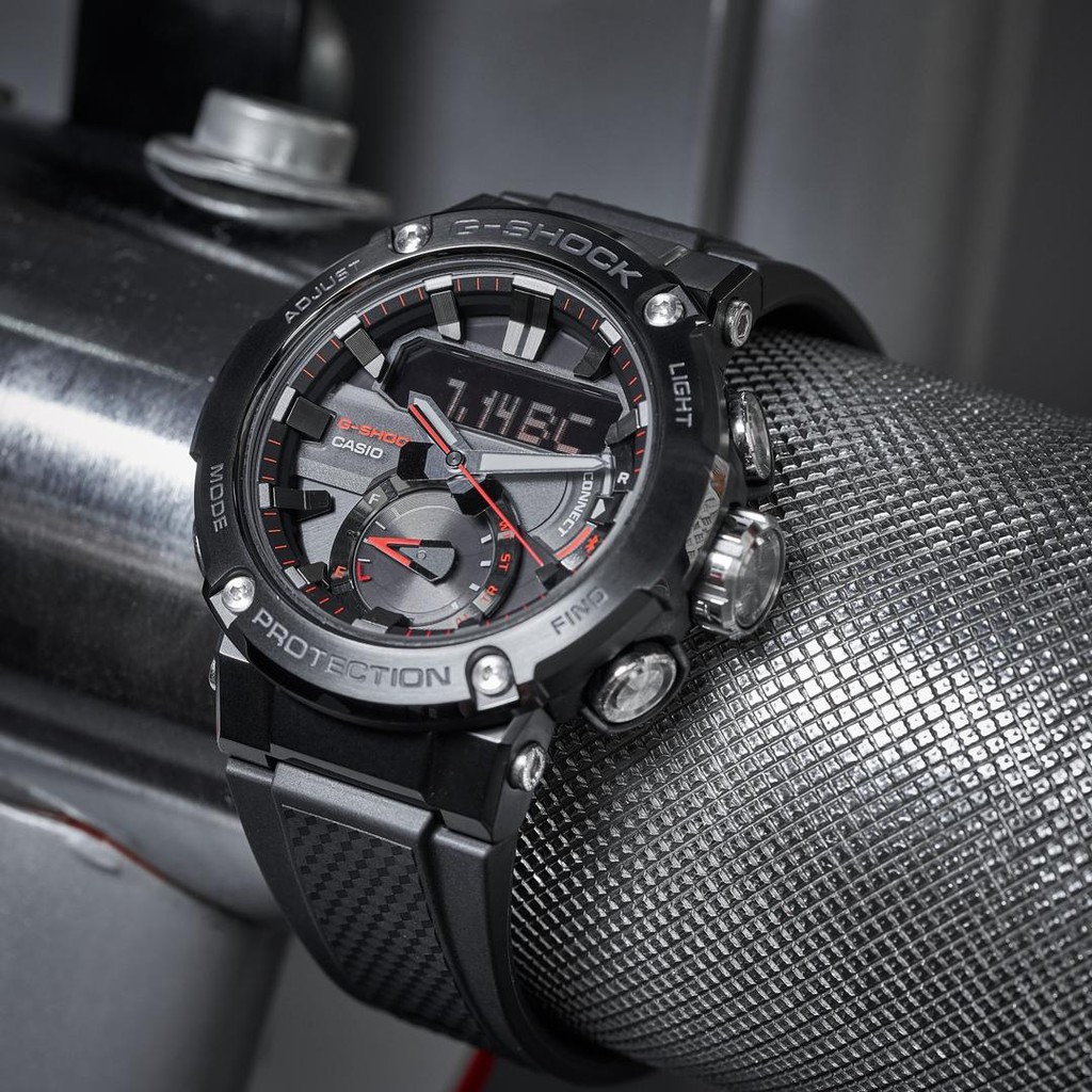 Đồng Hồ Casio Nam Dây Nhựa GSHOCK GST-B300-1ADR Chính Hãng