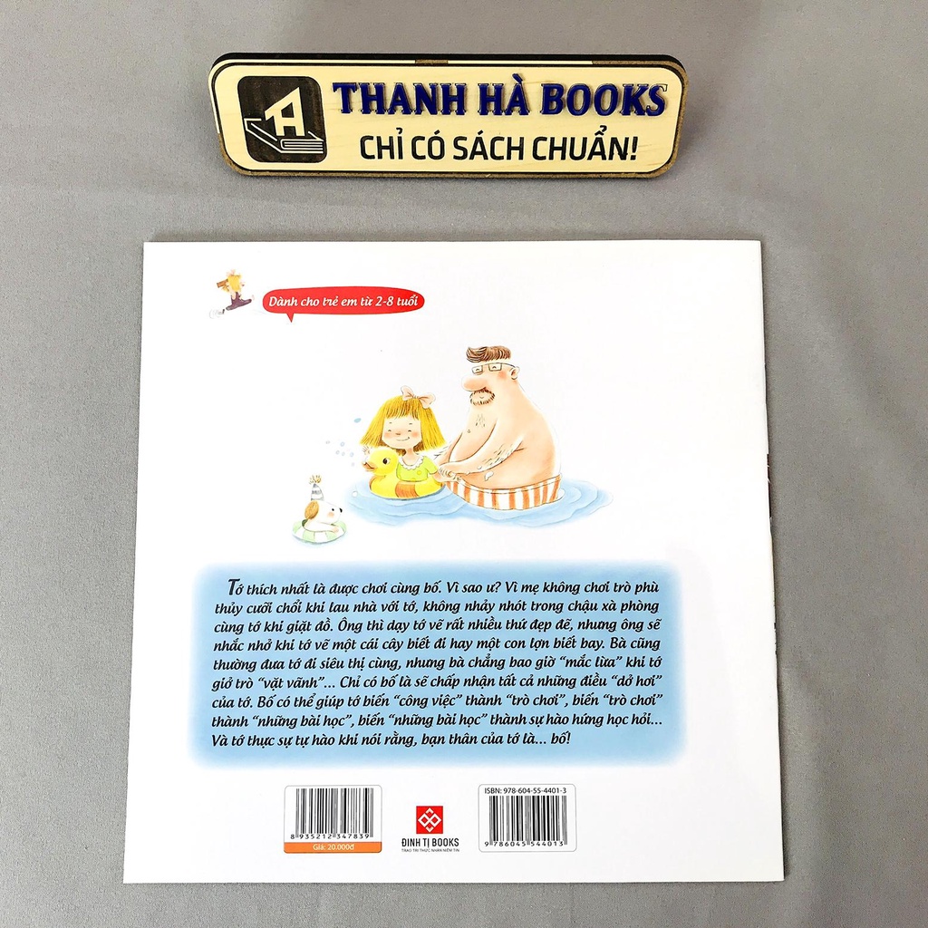 Sách - Bạn Thân Của Tớ Là … Bố - Con Thích Đi Biển Cùng Bố Nhất! (2-8 tuổi)