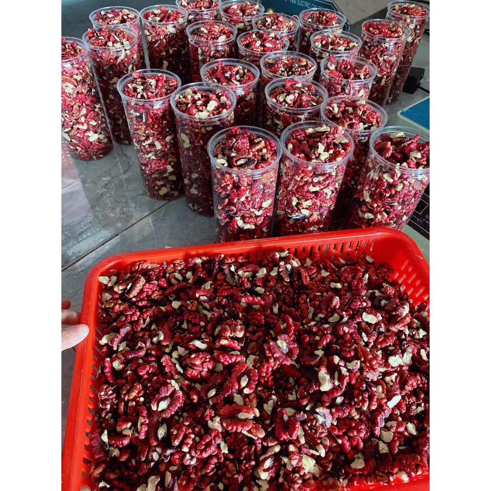 NHÂN ÓC CHÓ MỸ ĐỎ- Loại 1