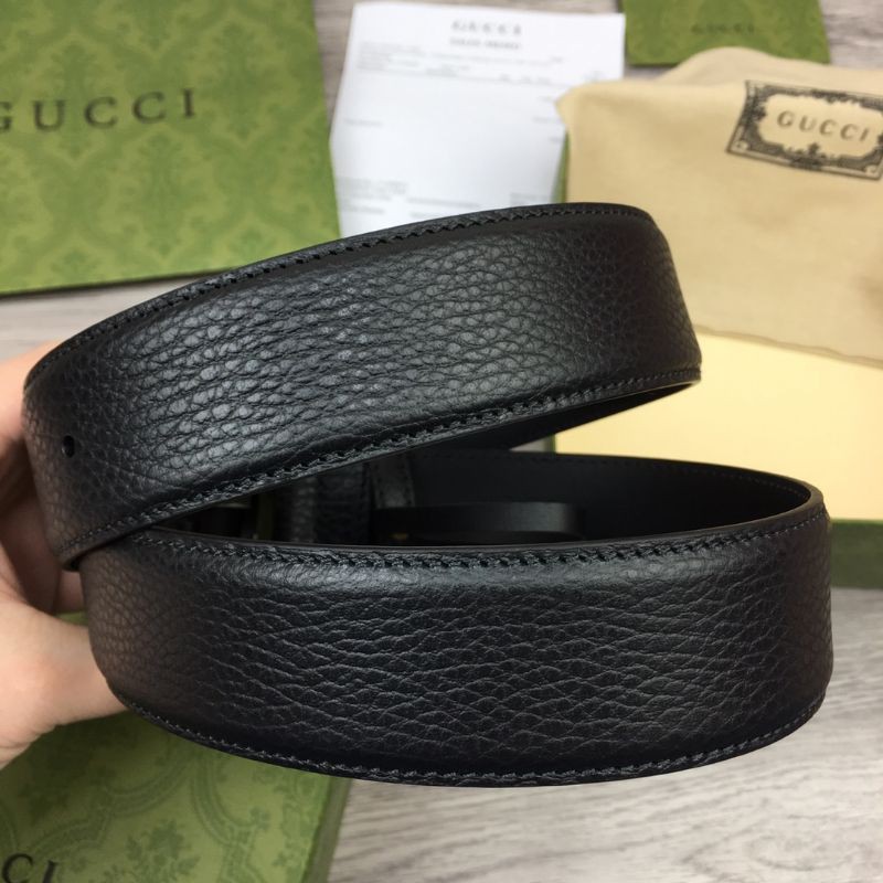 thắt lưng da nam cao cấp đơn giản mặt khóa GG Gucci GC