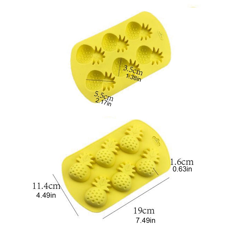 1 Khuôn Silicone Hình Trái Cây, Dưa Hấu, Dưa Hấu, Nước Đá