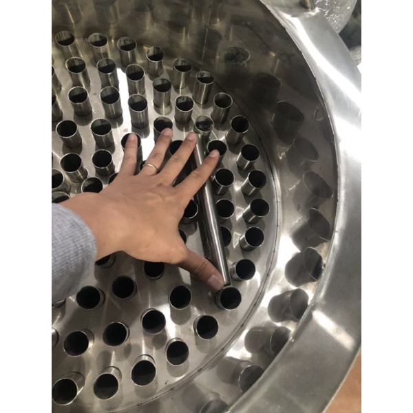 Thùng kem ống Hội An inox 304