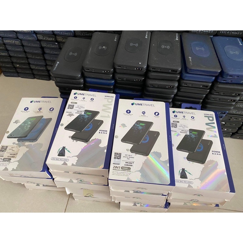 Pin sạc dự phòng Wireless Li-polymer 10000mAH UMETRAVEL PW1, SẠC KHÔNG DÂY TIỆN LỢI - Bảo hành 3 tháng 1 đổi 1