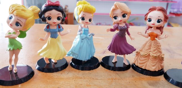 Mô hình 8 nàng công chúa Disney cao cấp