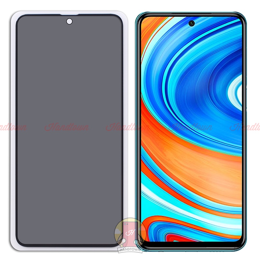 Kính Cường Lực Chống Nhìn Trộm Xiaomi Redmi Note 9 Pro 5G Mi 10T Lite Full Màn Đen Full Keo Bảo Vệ Màn Hình khỏi Va Đập