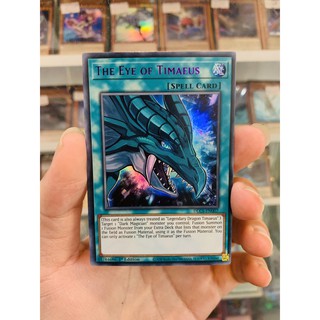 Thẻ Bài Lẻ YugiOh! Mã DLCS-EN007 - The Eye of Timaeus - Ultra Rare (Purple) - 1st Edition