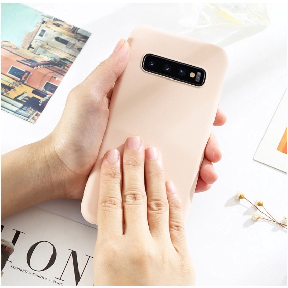 Ốp lưng dẻo màu cho Samsung S10 5G silicon bảo vệ máy