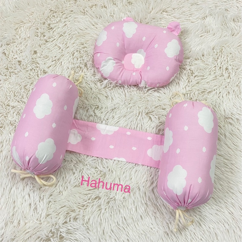 Gối chặn cho bé sơ sinh  vải cotton