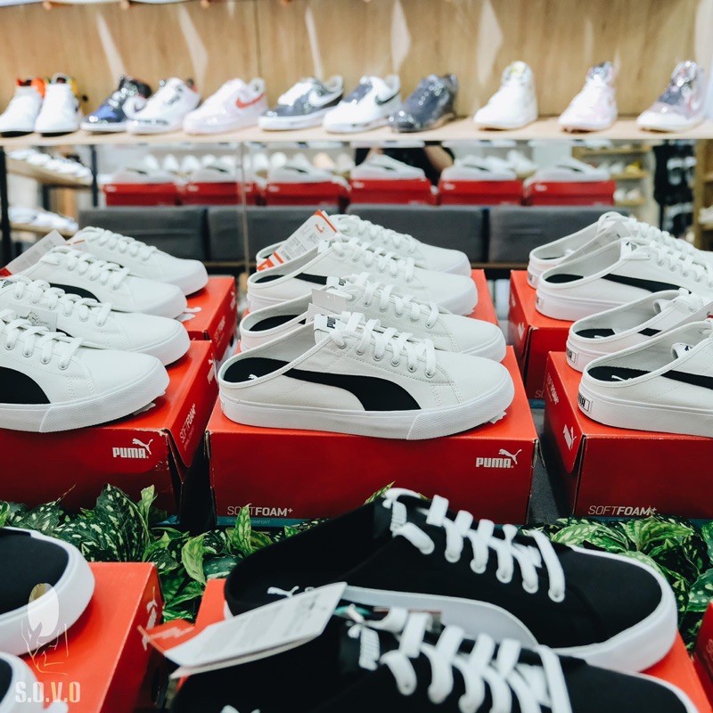 [Mã FAGREEN245 giảm tới 30K đơn 99K] 🔵[Freeship]🔵🔴 Giày Đạp gót Puma Bari Mule Korea🔴 | BigBuy360 - bigbuy360.vn