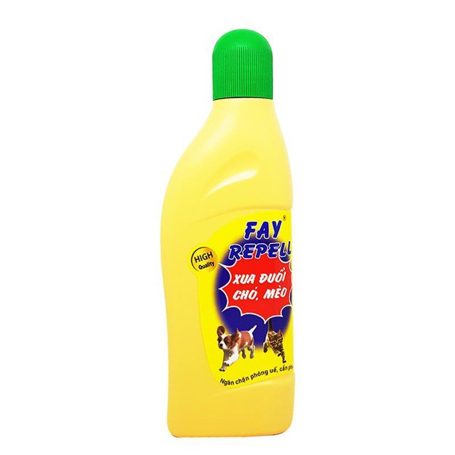 FAY REPELL 400ML “DẠY CHÓ MÈO ĐI VỆ SINH , CHỐNG CẮN PHÁ ĐỒ VẬT” XUA ĐUỔI CHÓ MÈO 400ML - Hàng nhập khẩu