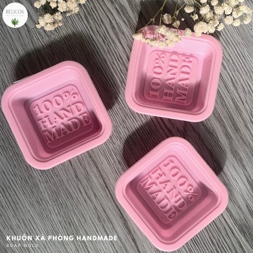 Khuôn Silicone làm xà phòng handmade