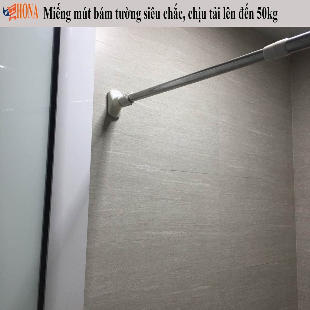 Thanh treo rèm nhà tắm inox cao cấp