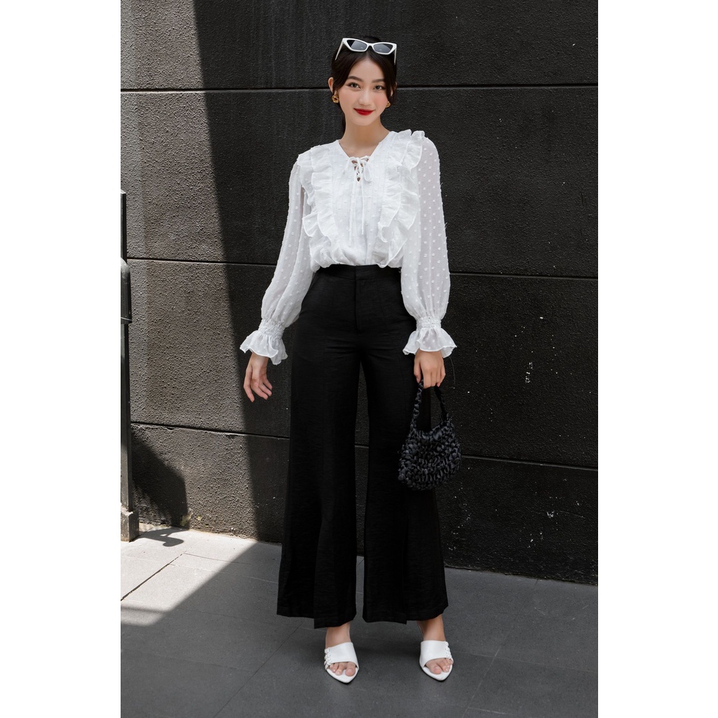 OLV - Áo Creamy Ruffle Blouse