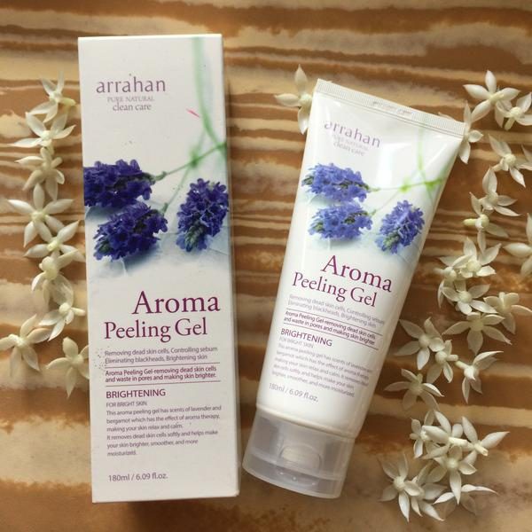 Gel tẩy da chết, tẩy tế bào chết hoa oải hương - Arrahan Aroma Peeling Gel 180ml