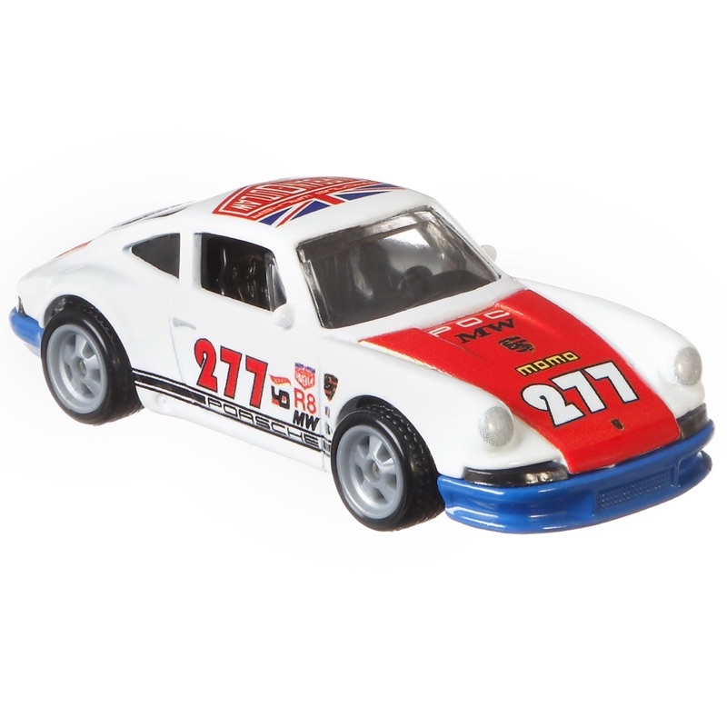 Xe mô hình Hot Wheels Loose 71 PORSCHE 911 - White - tỉ lệ 1:64