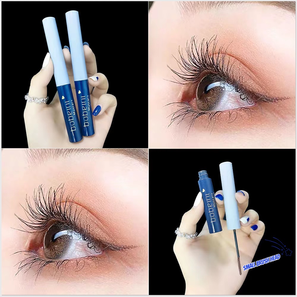 Mascara Màu Đen Kháng Nước Chống Mồ Hôi Đầu Cọ Nhỏ Tiện Dụng Cho Người Mới Bắt Đầu