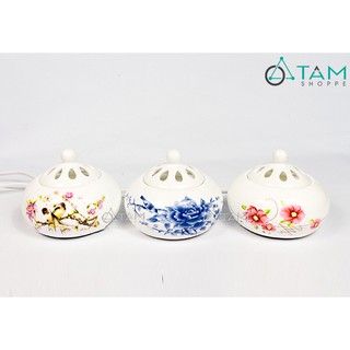 Lò xông trầm hương, tinh dầu bằng nhiệt (Không đèn) TTTM