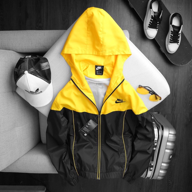 Áo khoác dù n! ke nam nữ dù 2 lớp form unisex