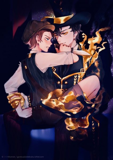 5 Ảnh Poster Identity V khổ A4 khác nhau có đề can dán