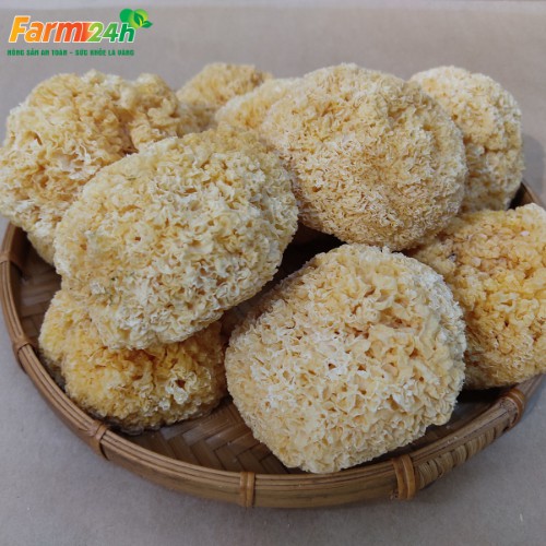 Nấm tuyết nguyên liệu nấu chè, chưng yến thơm ngon, nấm không tẩy an toàn, loại thượng hạng | Farm24h