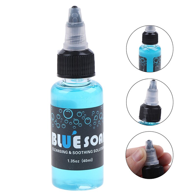 1 Chai Xà Phòng Màu Xanh Dương 40ml Làm Sạch Hình Xăm Arriva