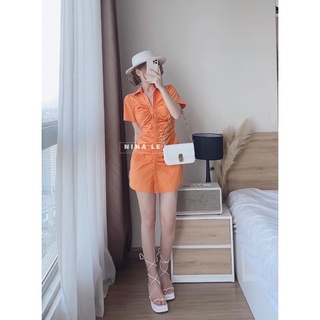 ❤️FREESHIP❤️Váy sơ mi rúm thân siêu đẹp Uy Tín
