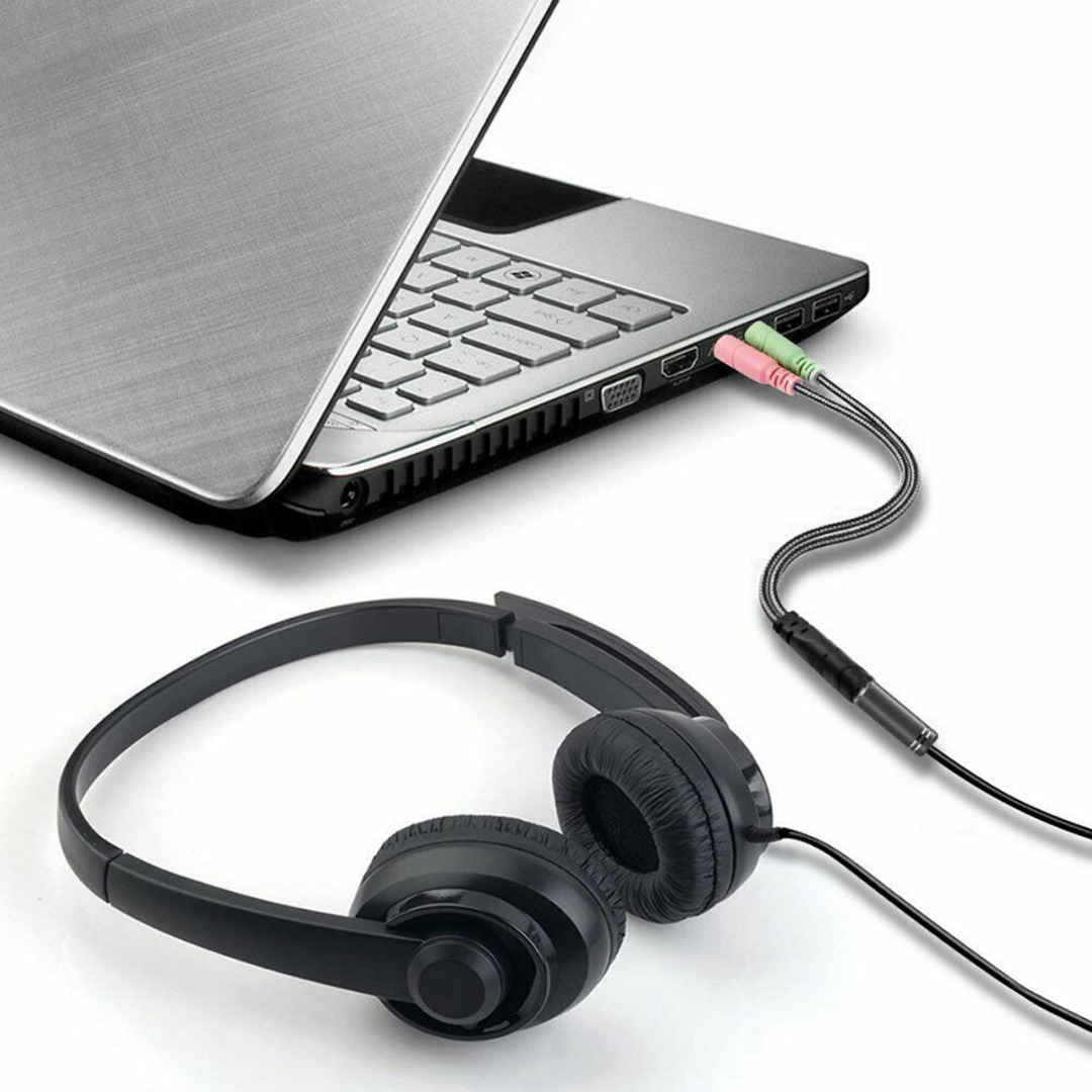 Dây Cáp Chia Cổng Tai Nghe 20cm Cho Pc Bj Franchisky | BigBuy360 - bigbuy360.vn